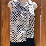 Forever 21 Tank sleeveless blouse with cute sailing boats button up Photo 0