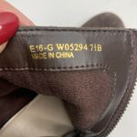 Cole Haan Sz 7.5 Bootie Grand OS Davenport Java Brown Suede Leather Boot Women’s Photo 3