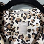 Chico's Women's Leopard Print Button Up Shirt - Size 2 (12/14) - Funky Mobwife Photo 3