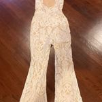 Material Girl White lace jumpsuit Photo 3