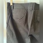 Fabrizio Gianni Women's Brown Stretch Comfort Cropped Dress Pants Size 12 Photo 13