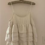 Who What Wear  layered white tank blouse size M Photo 1