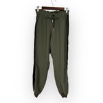 Lululemon  On the Fly Jogger Women's 6 Olive Black Velvet Trim Special Edition Photo 2