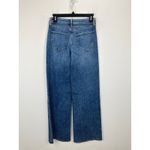L'Agence  Alicent High Waist Wide Leg Jeans in Wilcox Blue Relaxed US 24 NWT Photo 13