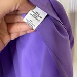 Ramy Brook  Rosalie Mini Skirt Half Zip Purple Womens Size‎ Small Photo 5