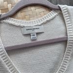 Banana Republic  navy and cream striped‎ sleeveless sweater vest Photo 2