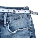 Good American  Good Waist Destroyed High Rise Cropped Jeans in Blue634 4/27 Photo 6