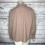 Maurice's NWT Size 2X Pink - Metallic Silver Shimmer Mock Neckline Blouse Top Photo 3