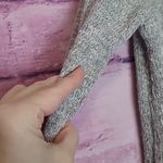 Free People BOHO WRAP SWEATER HEATHER GREY LINEN BLEND SOLD AT REVOLVE SMALL Photo 6