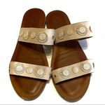 Lucky Brand  Adalyn leather sandals 8M‎ new flawed Photo 1