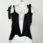 LIONESS  Bustier Top Womens Size Medium Satin Balletcore Cyberpunk Whimsical Goth Photo 8