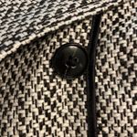 Banana Republic  Black and White Trench Coat size M brand new length 30” bust 36” Photo 14