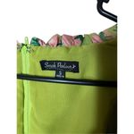 Unique Vintage Smak Parlour Avocado & Pink Strawberry Print Woodstock Flare Dres Photo 7