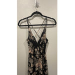 Anthropologie ASTR Floral Print Tie Waist Midi Dress Photo 4