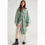 Free People We The Free Plaid Long Ruby Photo 3