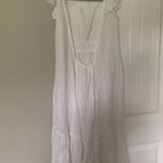 Free People Dress MIDI Low bow back White Cotton Photo 2