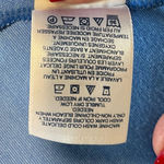 Lands’ End Women‎ Long Sleeve Dress Light Blue Size 10/12 Vee Neck Size M Photo 5