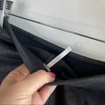 Free People black vegan leather never let you go leggings pants size 12 Photo 6