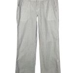 Calvin Klein | Long Pin Stripped Gray Pants Photo 1