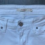 Levi's Levi’s 711 Skinny Jeans White Distressed Ripped Streetwear 27 Waist Photo 2