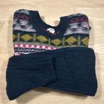 Jason Wu  Merino Wool Fair Isle Sweater Pullover Sz L Photo 6