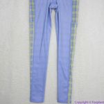Free People NEW  Movement Plaid Leggings in “Bluebell Combo”, XS‎ Photo 5