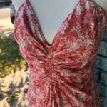 Chelsea and Violet  Asymmetrical Red Floral Dress Photo 11
