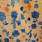 💕FAVORITE DAUGHTER💕 The Satin Blackberry Dress Poppy Floral Print Medium NWOT Blue Photo 12