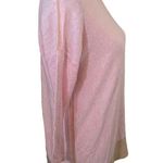 Lilly Pulitzer  cotton blend pink & tan color block size small sweater. Photo 1