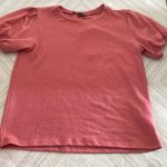 ZARA Women’s Peach/Pink Short-sleeve Sweater Photo 0