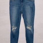 joe's jeans Dark Wash Denim High Rise Frayed Hem Skinny Jeans women's size 32 Photo 0