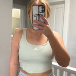 Adidas Light green  tank top Photo 0