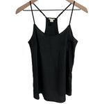 J.Crew  Classic Black Racerback Camisole Tank Top Size 4 Photo 1