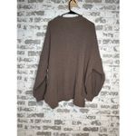 Aerie | women brown knitted crewneck pullover Photo 7