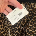 Faithfull the Brand 515 NWT Faithful the Brand Leopard Print Wrap Blouse Size 4 Photo 3