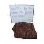 Sag Harbor Vintage 90s Flowy Striped Capri Pants Petite Womans Large Boho Retro Photo 8