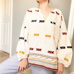 Lou & grey  Embellished Peasant Blouse Photo 6