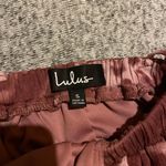 Lulus  Sunset Cruise Blush & Magenta Tie-Dye Satin Maxi Dress Photo 2