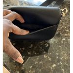 Kate Spade Black Leather Saddle Bag Photo 4