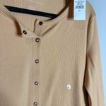 American Eagle NWT  ribbed snap up cardigan top Photo 1