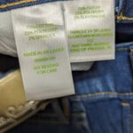 Lilly Pulitzer Aileen High Rise Jeans Pineapple Grove 25in Cropped Wide Leg Pant Photo 4