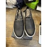 Eileen Fisher  Perks Leather Platform Sneaker‎ Black Size 10 Photo 3