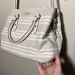 Kate Spade Evangelie Striped Satchel Handbag Photo 5