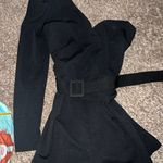 SheIn One Shoulder Black Romper Photo 0