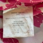 A pea in the pod  Pink Floral Sleeveless Blouse Pleated Front Womens Size Small Photo 6