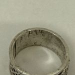 Harley Davidson 925 Sterling Silver Weave Pattern Biker Ring Size 12 11.8g Photo 8