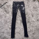 Alo Yoga  Goddess Ribbed‎ Leggings Black Marble Print Athleisure Size XS Photo 5