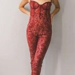 Katie May Venus Jumpsuit Red Womens Size Large Photo 9