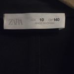ZARA Black Leather Women's Jacket Photo 11