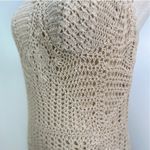 Free People Dahlia Midi Dress Crochet Ivory Halter Photo 6
